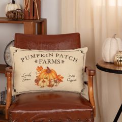 Pumpkin Patch Fall Accent Pillow