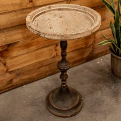 Round Tray Side Table