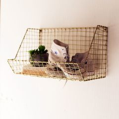 Wall Mount Wire Basket