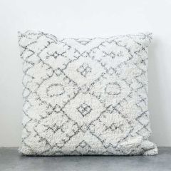 Cotton Tufted Pattern Pillow