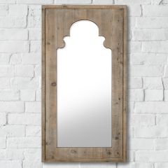 Fir Wood Framed Mirror