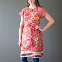 Flowers With Birds Apron