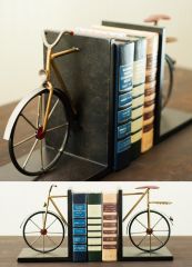 Bicycle Metal Bookends