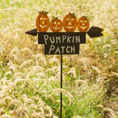 Pumpkin Patch Garden Stake Sign