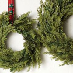 Mixed Pine and Cedar Wreath 27 Inch