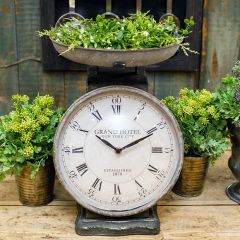 Vintage Inspired Decorative Scale Clock