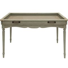 Curio Table | Shadow Box Table | Display Case Table