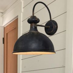 Dark Industrial Wall Sconce