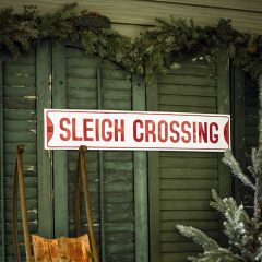 Sleigh Crossing Street Sign