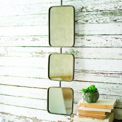 Hanging Triple Accent Mirror