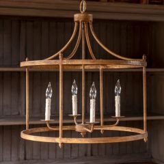 4 Light Carousel Chandelier