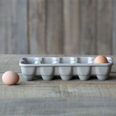 Simple Stoneware Egg Holder
