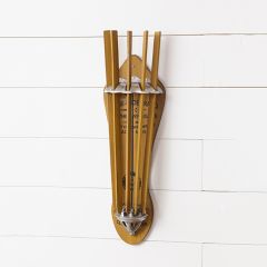 Vintage Inspired Wall Mounted Clothes Drying Rack