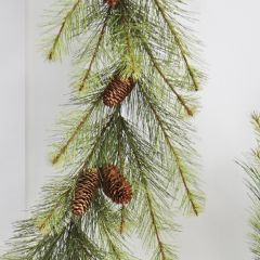Pine Garland With Cones