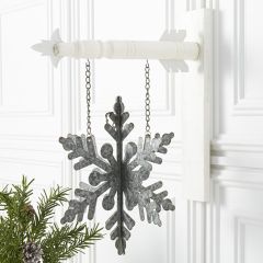 3D Snowflake Arrow Sign Replacement
