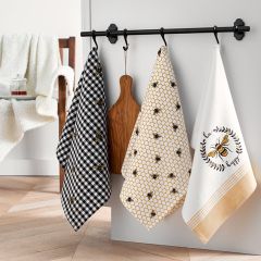 Bee Happy Kitchen Towel Collection Set of 3