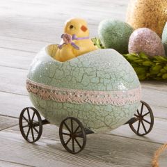 Chick in Egg Cart