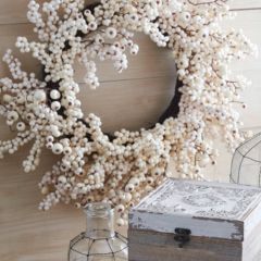Elegant Rosehip Winterberry Wreath