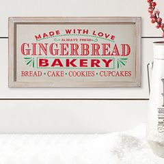 Gingerbread Bakery Wall Sign