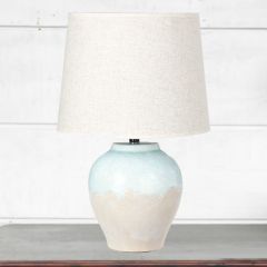 2 Tone Cottage Lamp With Shade