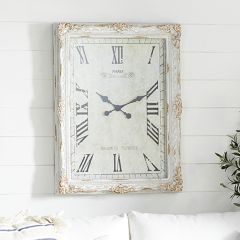 Large and Lovely Cottage Wall Clock