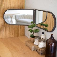 Fold Out Wall Mirror