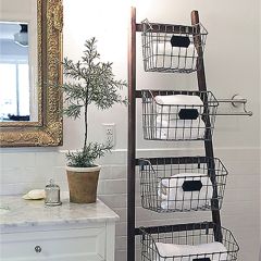 5 Basket Ladder Display