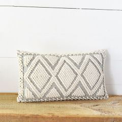 Durrie Diamond Pattern Pillow