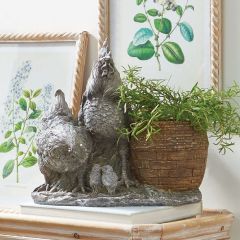 Country Rooster Planter