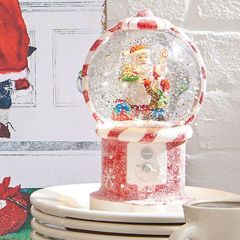 Gumball Water Globe With Santa