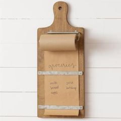 Cutting Board Note Paper Holder