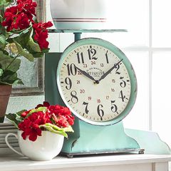 Vintage Inspired Farmhouse Scale Clock