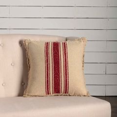 Country Chic Stripe Accent Pillow