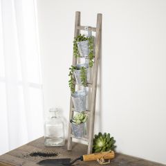 Decorative Ladder With Pots