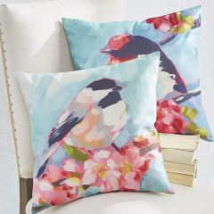 Spring Bird Pillow Collection Set of 2