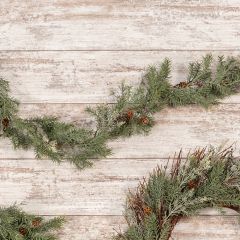 Decorative Pine And Cypress Garland