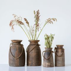 Decorative Found Wood Vase