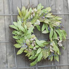 Cinnamon And Delonix Decorative Wreath