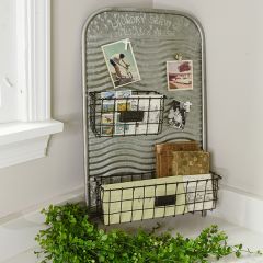 Washboard Rack With Baskets