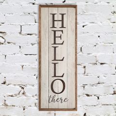 Hello There Wall Sign