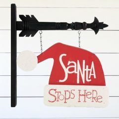 Santa Hat Arrow Sign Replacement