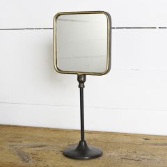 Rustic Tabletop Stand Mirror