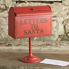 Letters To Santa Pedestal Mailbox