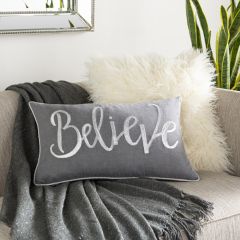 Believe Accent Pillow