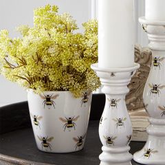 Bee Accent Ceramic Pot