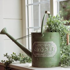 Weathered Flower Market Watering Can