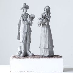 Thankful Pilgrim Figurine Set of 2