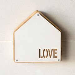House Shaped Love Sign