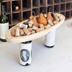Double Bottle Topper Display Tray