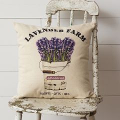 Lavender Farm Accent Pillow